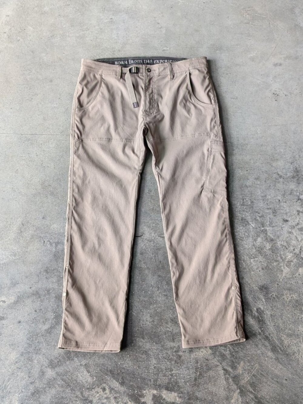 Prana Men's Stretch Zion Pant Straight Fit in Spruce size 36W/30L